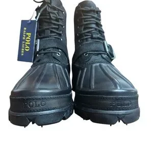 Ralph Lauren | Shoes | Polo Ralph Lauren Black Oslo High  display picture 3